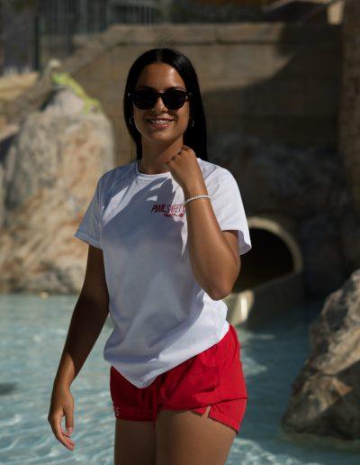 Socorrista en piscina