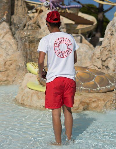 Socorrista en piscina
