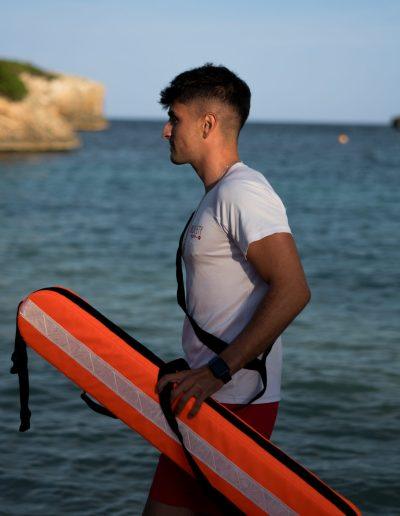 Socorrista en la playa
