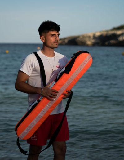 Socorrista en la playa