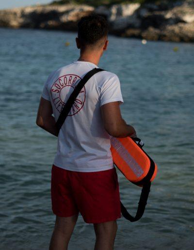Socorrista en la playa