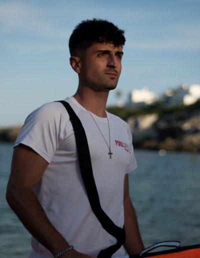 Socorrista en la playa