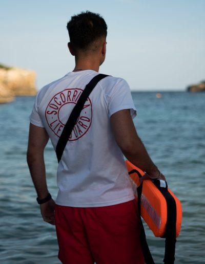 Socorrista en la playa