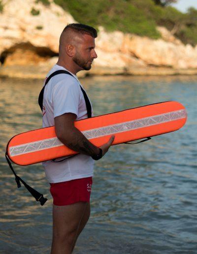 Socorrista en la playa