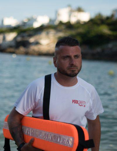 Socorrista en la playa